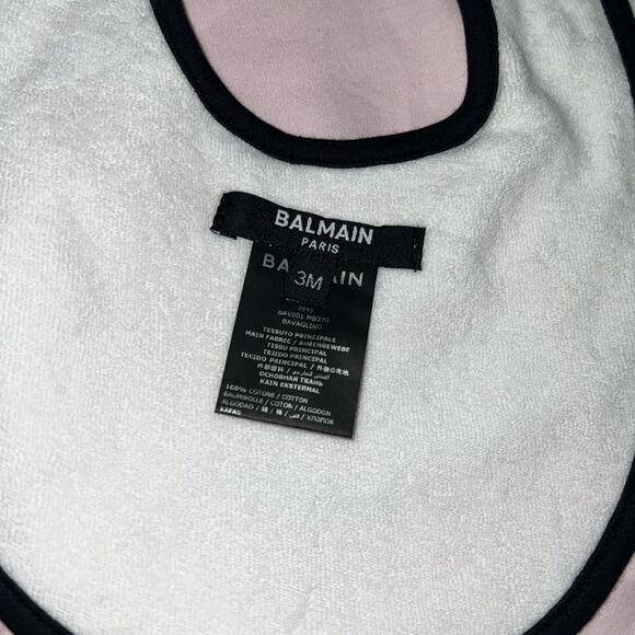 BALMAIN BABY GIRL’S 3 - PIECE LOGO FOOTIE SET 3M - Picture 6 of 14